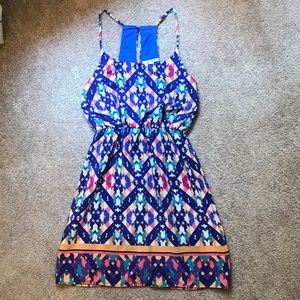 Miami multi-color racerback dress